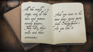 Who wrote Shakespeare's works?